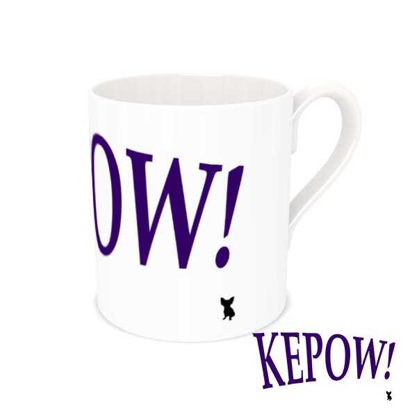 Express Yourself with Our Modern Exclamation Novelty China Mugs! Unique, special, gift ideas, ten exclamation designs.